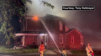 Sidney Firefighters return to same house for early morning blaze