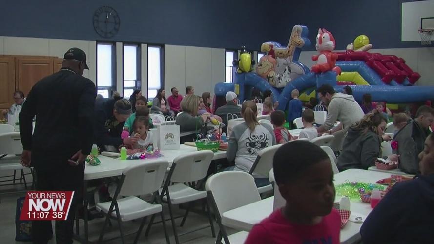Snow and cold weather didn't stop Eggstravaganza at Zion Lutheran