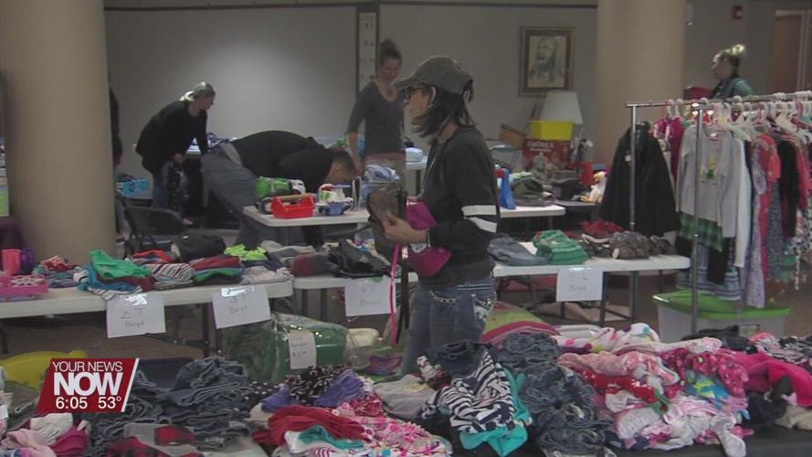 Reaching out to the community with a "mom to mom" sale