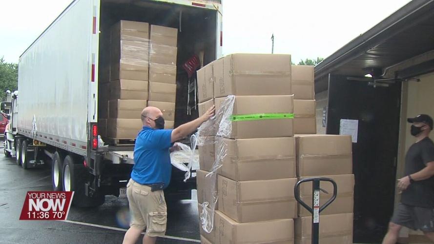 A new shipment of teddy bears arrive for kids in Lima hospitals