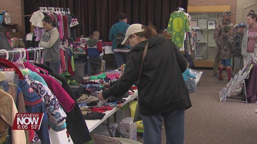 Reaching out to the community with a "mom to mom" sale