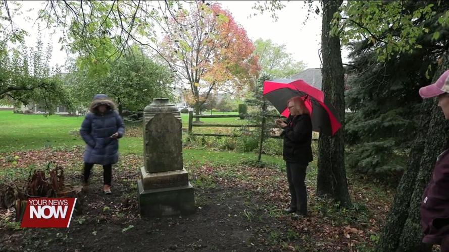 Lima Daughters of the American Revolution learns more about and pledges to support Kalida cemetery restoration project