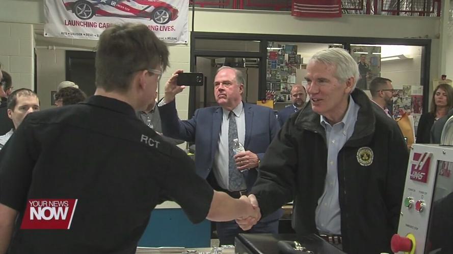 Portman tours Apollo Career Center; provides updates on bipartisan legislation