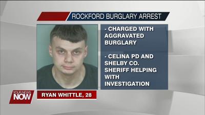 Rockford police arrest Minster man on aggravated burglary charge