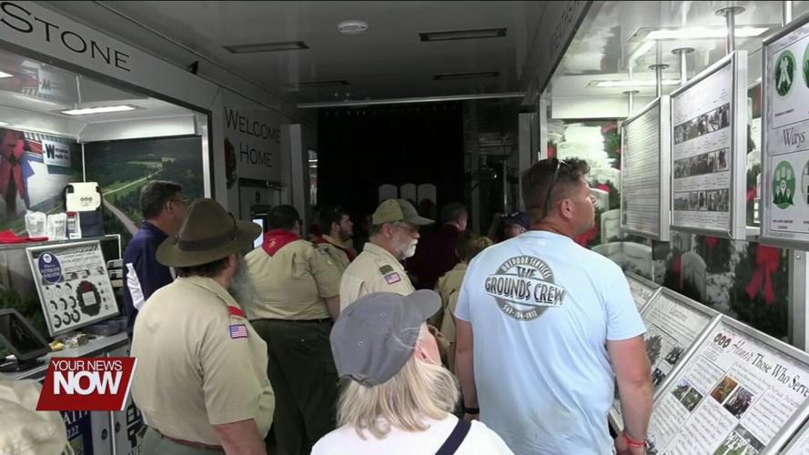Wreaths Across America rolls out Veterans Mobile Exhibit in Shawnee Township