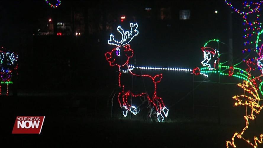 Bright Nights drive-thru holiday display set to open this weekend at the Allen County Fairgrounds