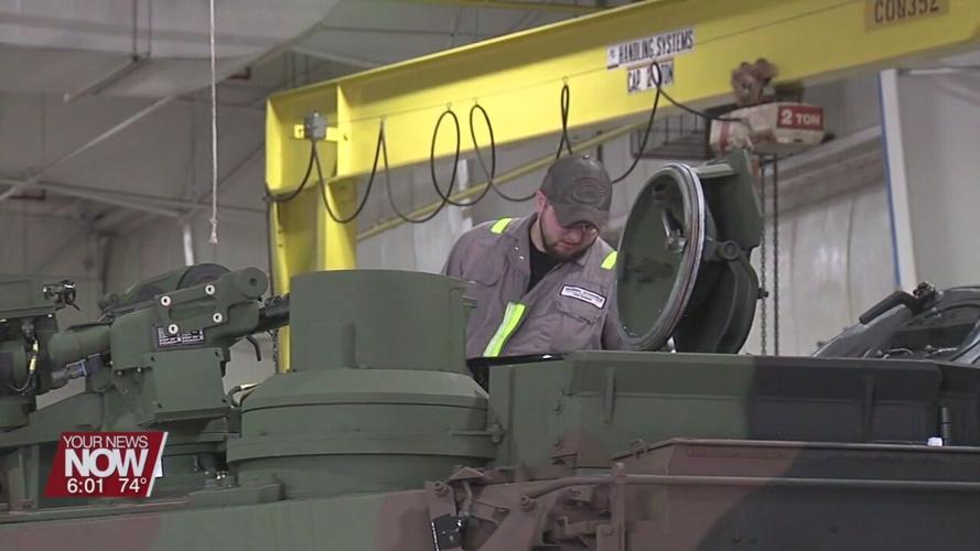 Congressman and Assistant Army Secretary tours Lima Tank Plant