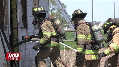 Controlled burn provides real-world practice for local firefighters