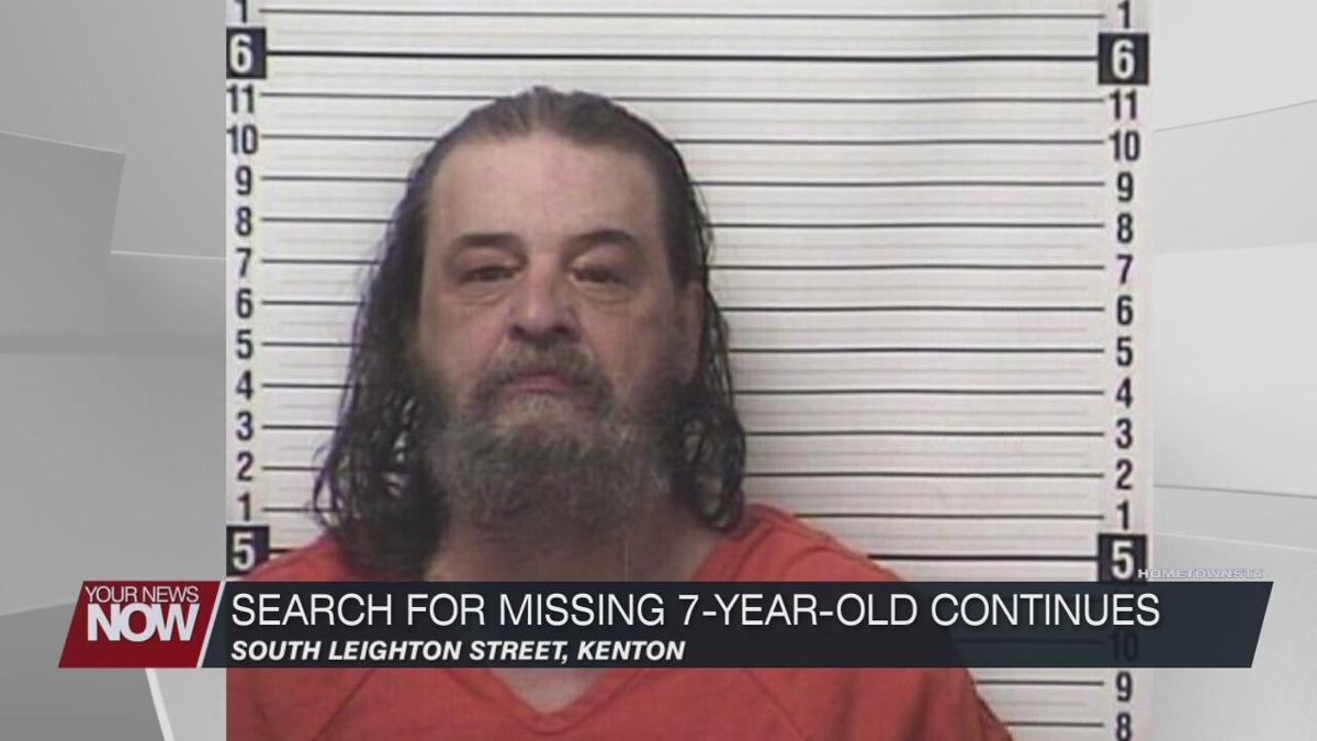 Person of interest in custody as search for missing 7-year-old Kenton girl continues