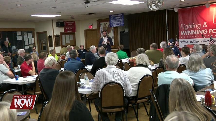 JD Vance rallies voters at Allen County GOP Lunch