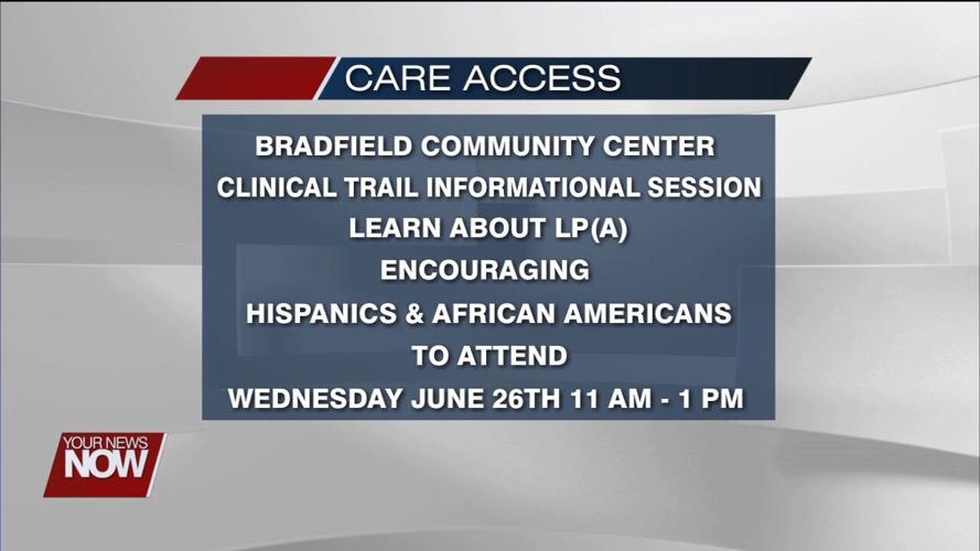 People are being encouraged to participate in a medical screening