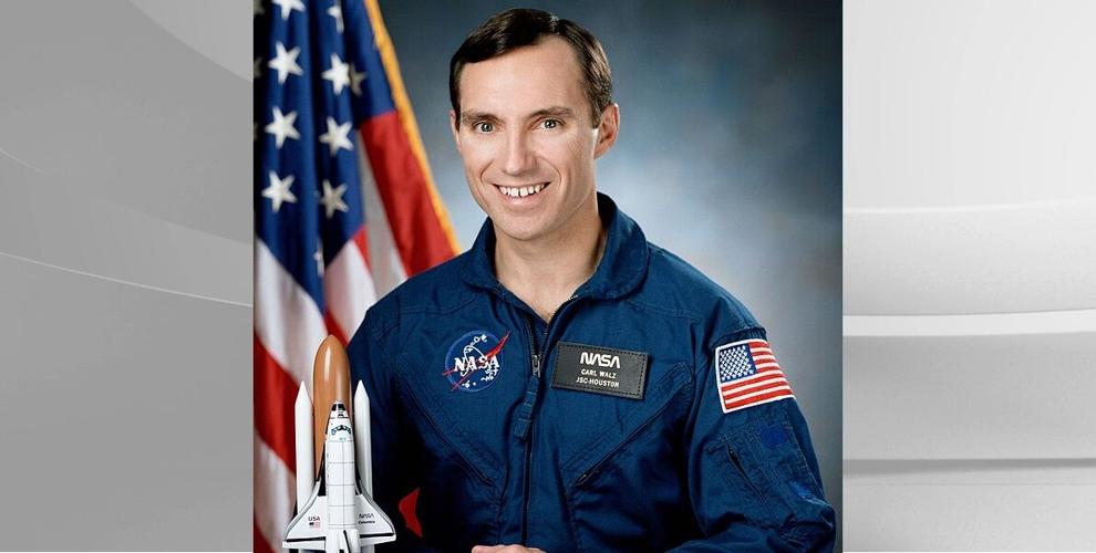 Astronaut Carl Walz in Wapakoneta for Apollo 11 55th Anniversary