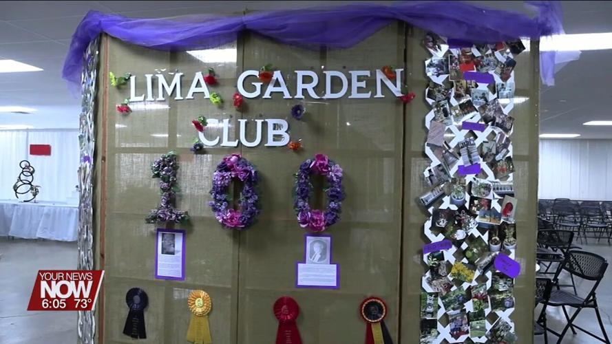 Beautiful flower exhibits are on display at the Allen County Fair