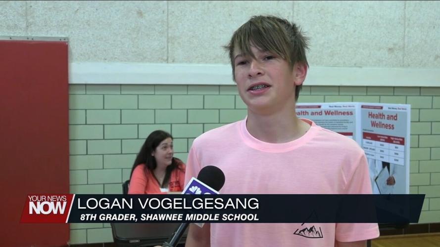 Shawnee students take part in a realistic financial simulation with "Real Money. Real World."