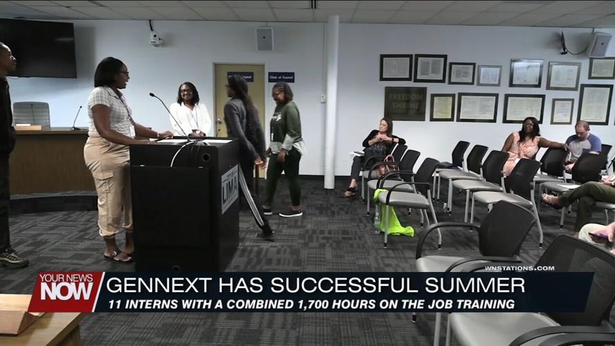 GenNext summer interns share their experiences at mayor's briefing