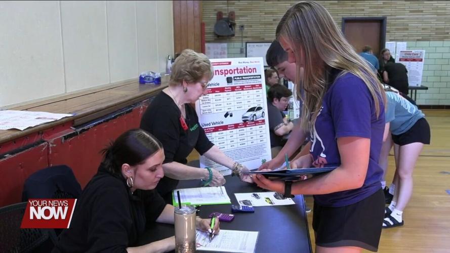 Shawnee students take part in a realistic financial simulation with "Real Money. Real World."