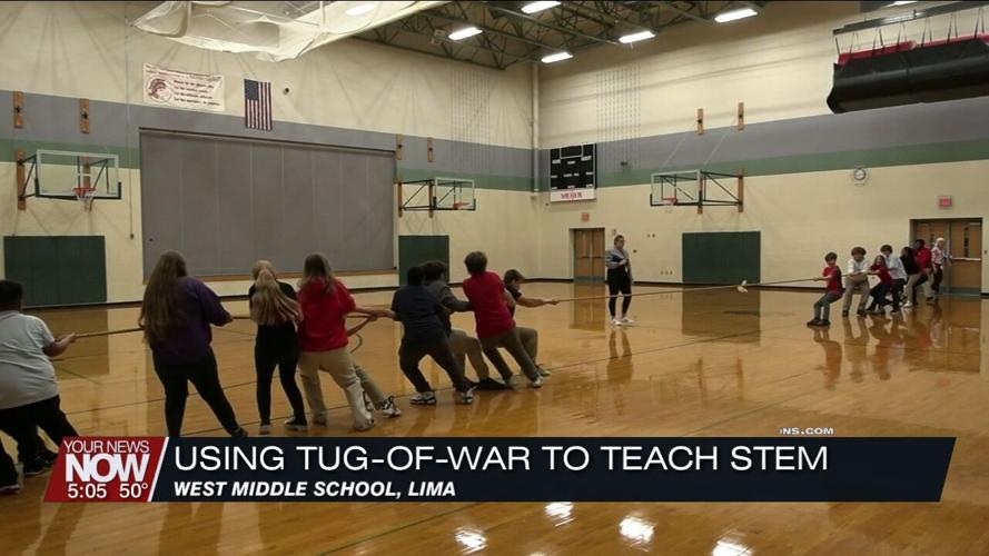Teaching STEM through the Game of "Tug-of-War" at Lima West Middle School