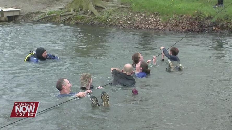 Over 160 take on the Allen Co. Sheriff's Band of Mudders race