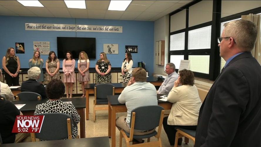 Miller City High School welcomes area politicians to see its effective career tech program