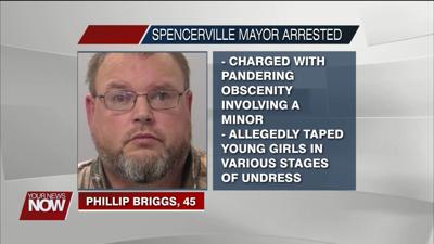 Mayor of Spencerville arrested on a charge of pandering