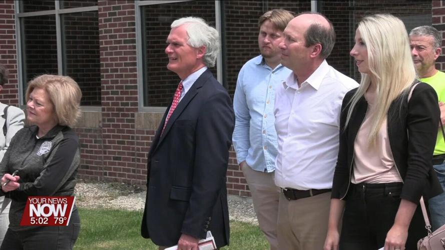 Miller City High School welcomes area politicians to see its effective career tech program