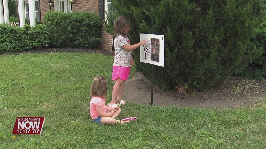 Lafayette Library displays story walk to encourage reading and family time