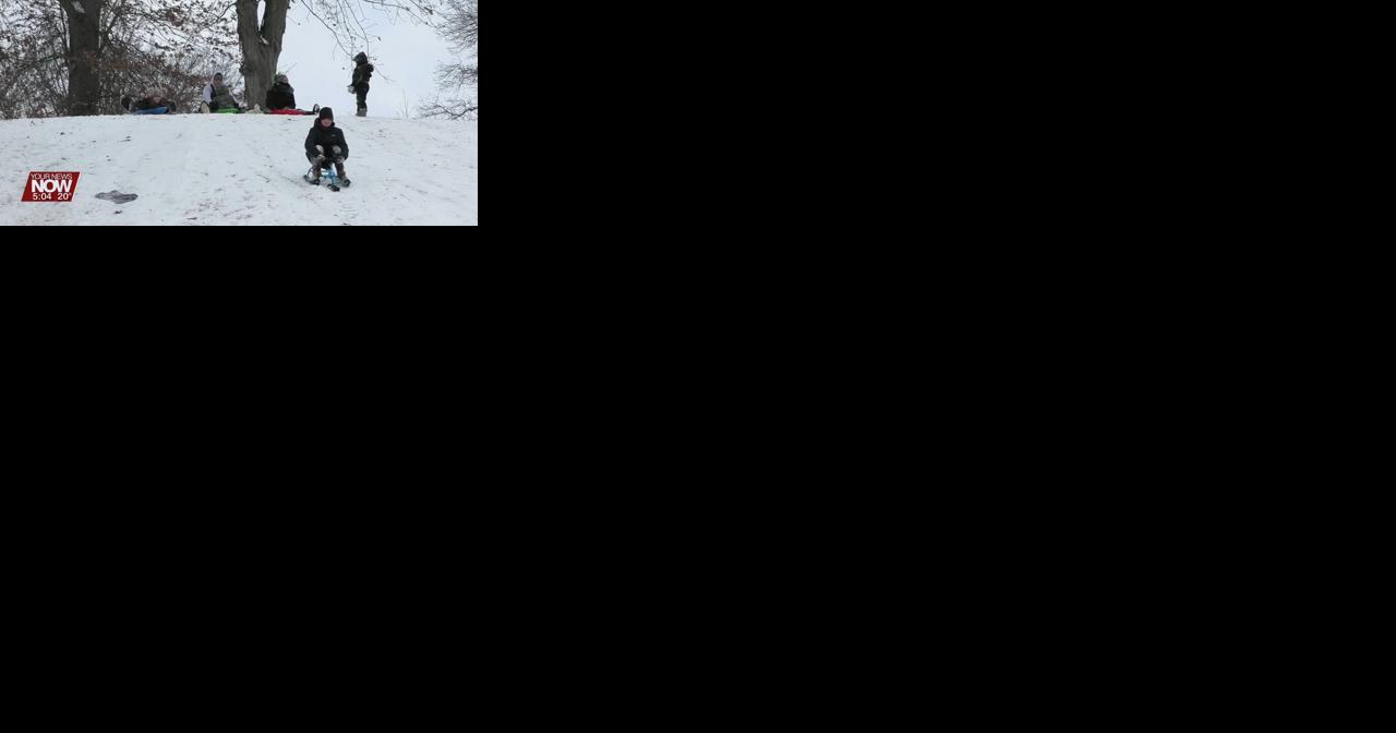 Kids enjoy some snow day fun at Faurot Park - Vimarsana News