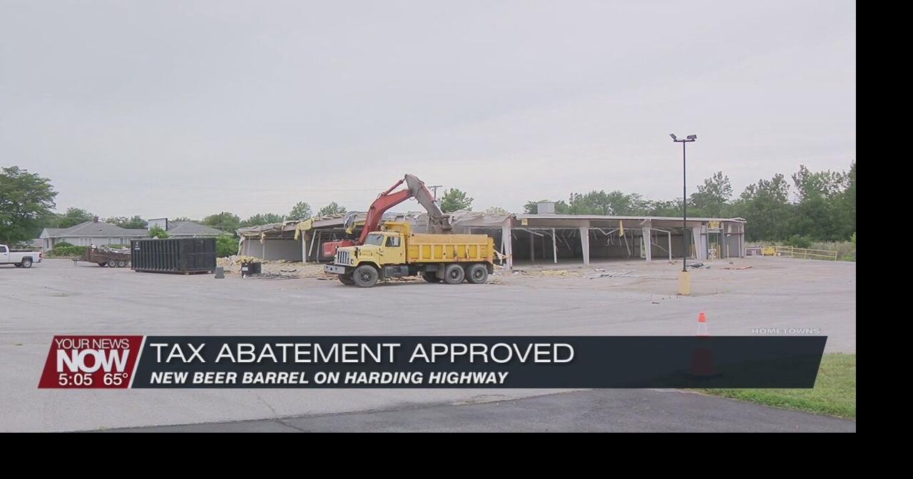 Tax abatement approved for new Beer Barrel on Harding Highway News