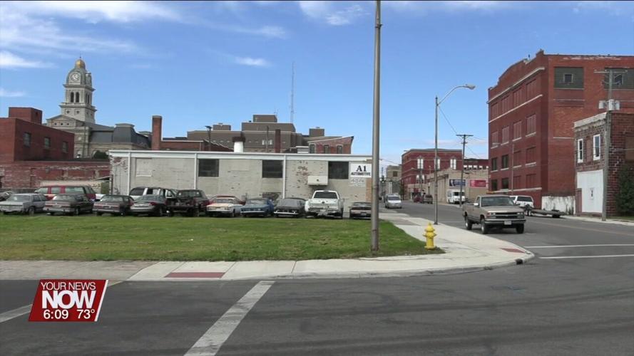 Corner of Wayne and Union being looked at for possible garage site for Allen Co. Veterans Commission