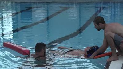 Lifeguard training underway at Lima Community Aquatic Park before grand opening