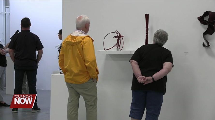 Thought-provoking abstract art by Bret Price on display at New Bremen art gallery through September