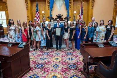 Senate President McColley honors OHSAA Division VI girls basketball state champions