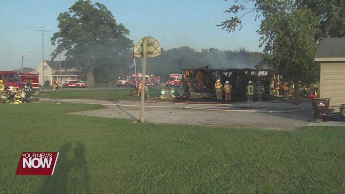 Multiple alarm fire outside of News