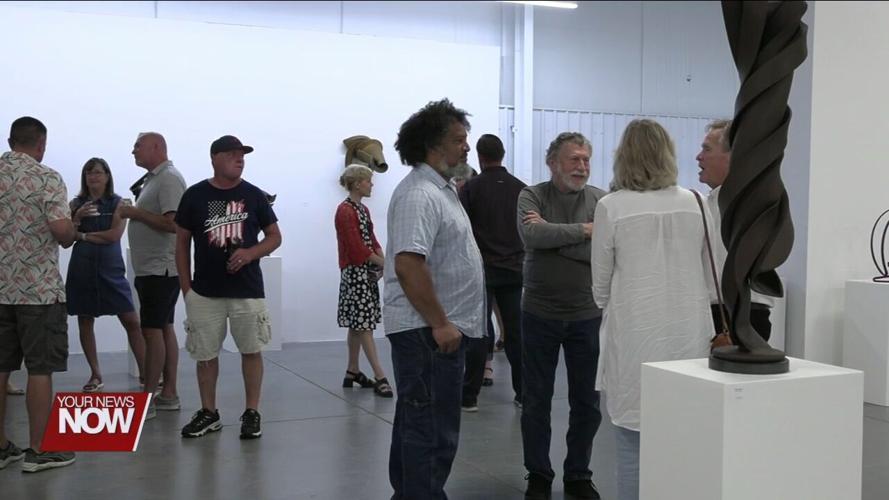 Thought-provoking abstract art by Bret Price on display at New Bremen art gallery through September