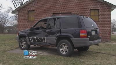 Hit and run crash at intersection of Cedar Street and E. 5th Street