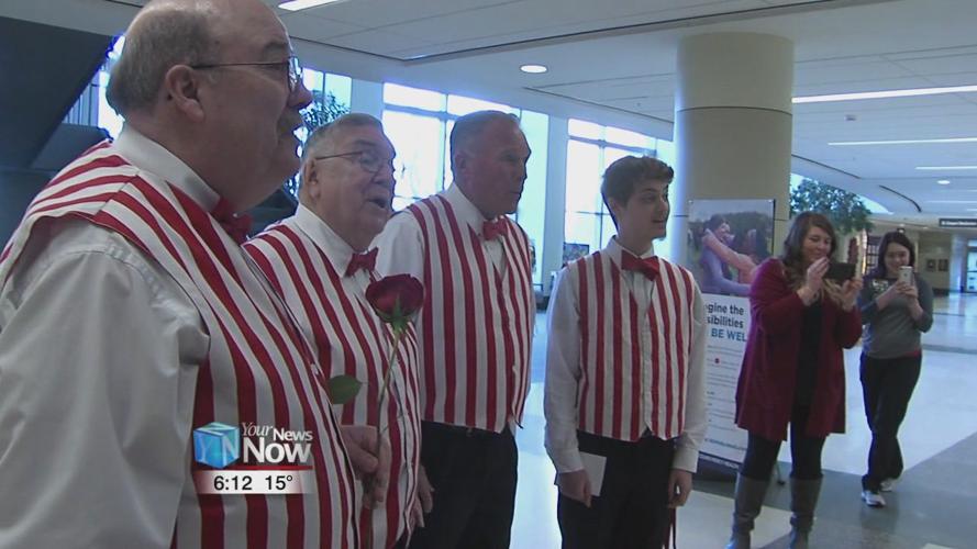 Lima Beane Barbershop Chorus spreading the love with their Singing Valentines