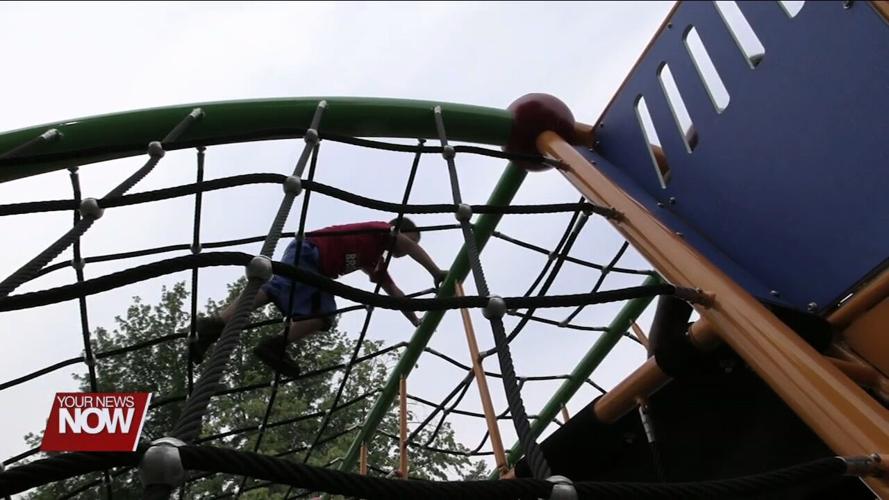 Kids in Lima's Summer Playground Program not letting the heat put a damper on fun