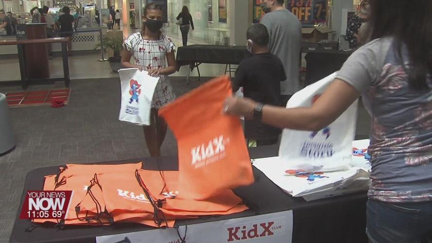 Lima Mall hosts KidX Club back to school party