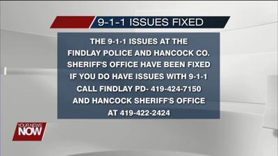 Findlay Police and Hancock Sheriff fix issues they had with 9-1-1 calls
