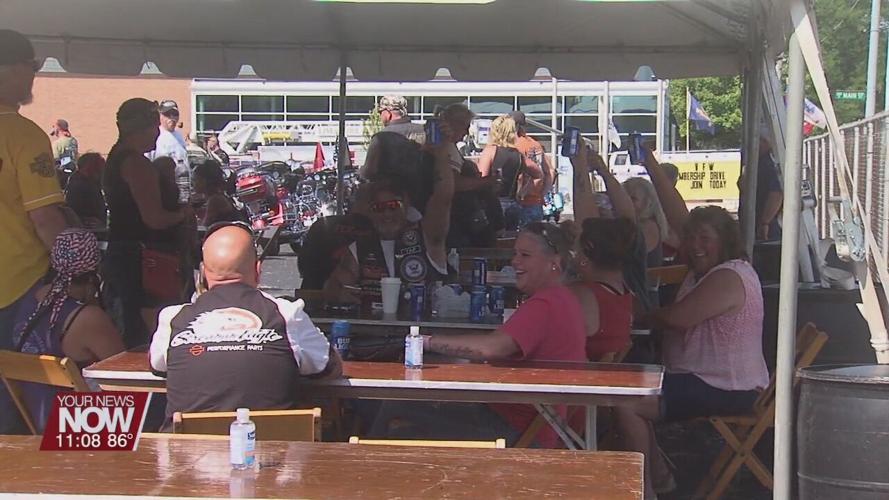 Fundraiser for Honor Flight in Lima sends over 100 motorcycles through the area