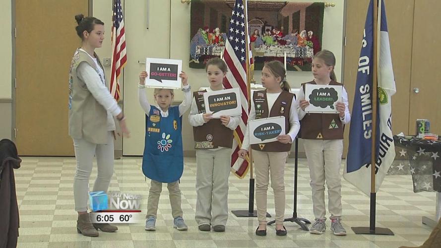 Area Girl Scouts troop kicks off Girl Scouts Week