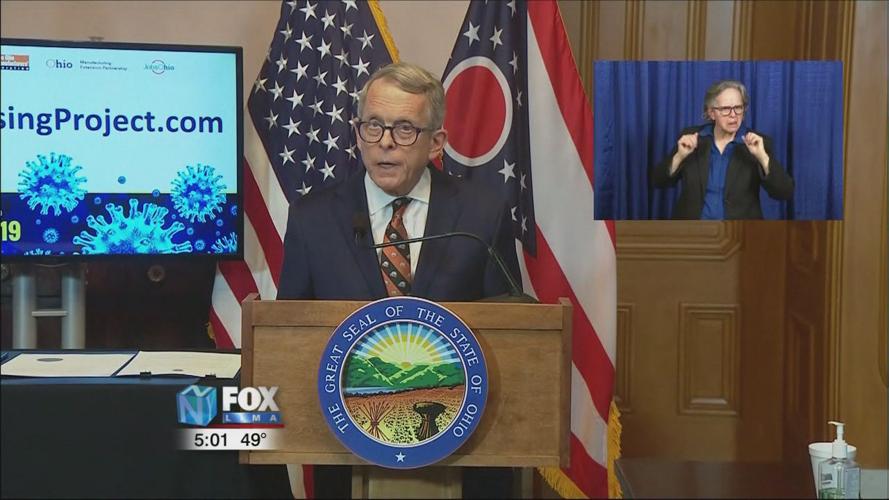 DeWine announces alliance to help with PPE production