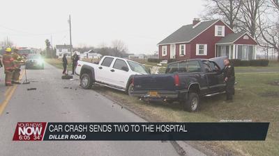 Car crash in Elida sends two people to the hospital