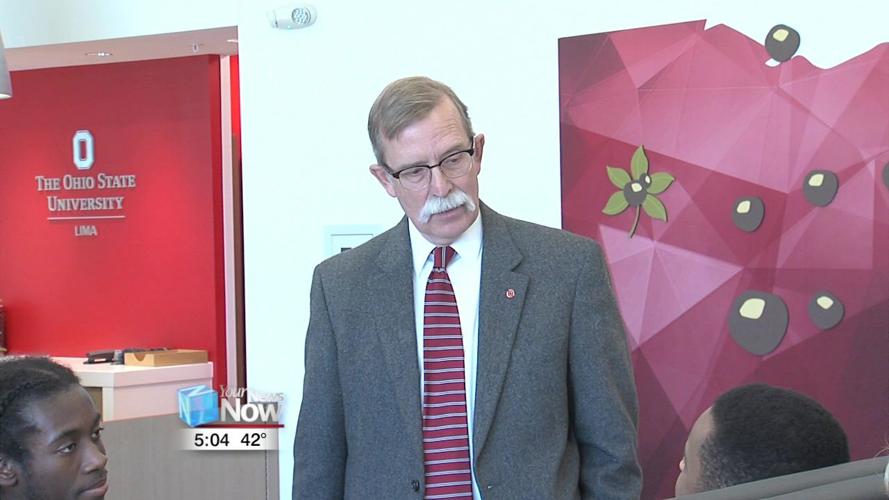 It was the first day on the job for the Ohio State University of Lima's new dean. 2.jpg