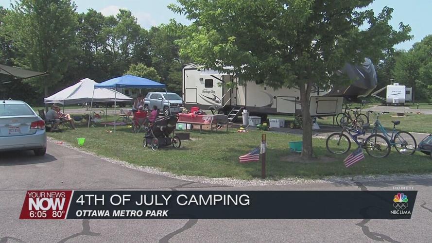 Camping at Ottawa Metro Park for the 4th of July