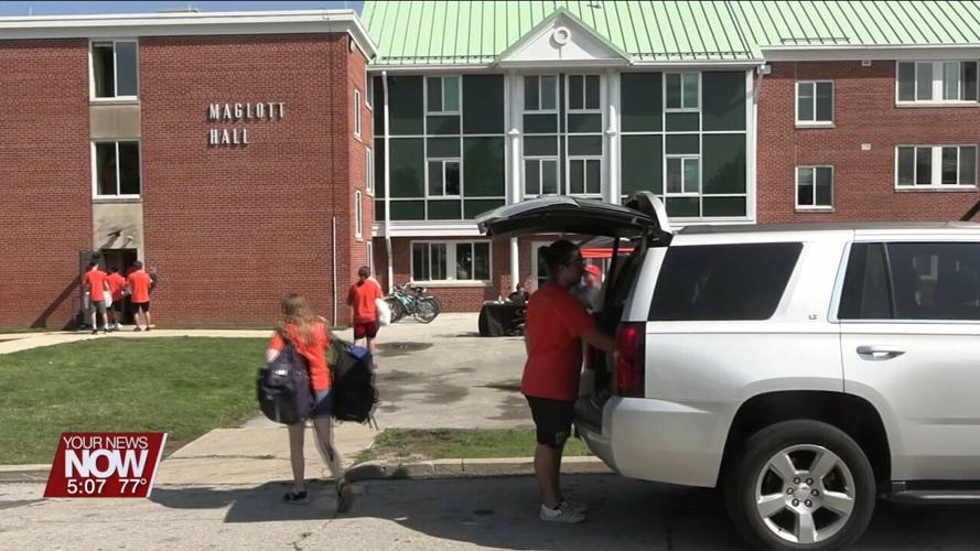 Incoming freshman feel mixture of emotions for move in day at Ohio Northern University