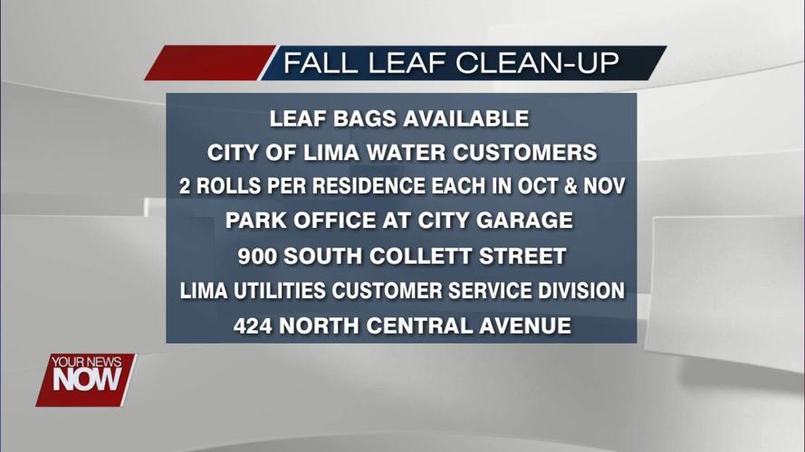Leaf bags are now available for Lima residents
