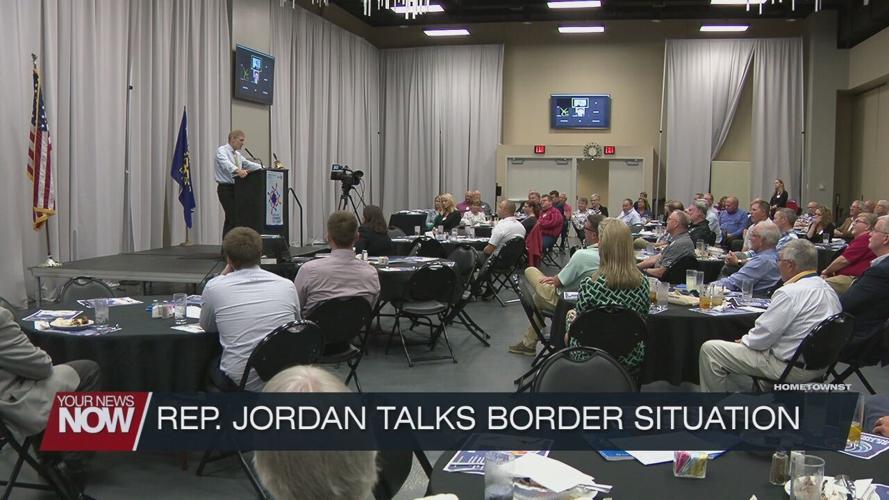 Rep. Jim Jordan speaks to Lima Rotary about southern border