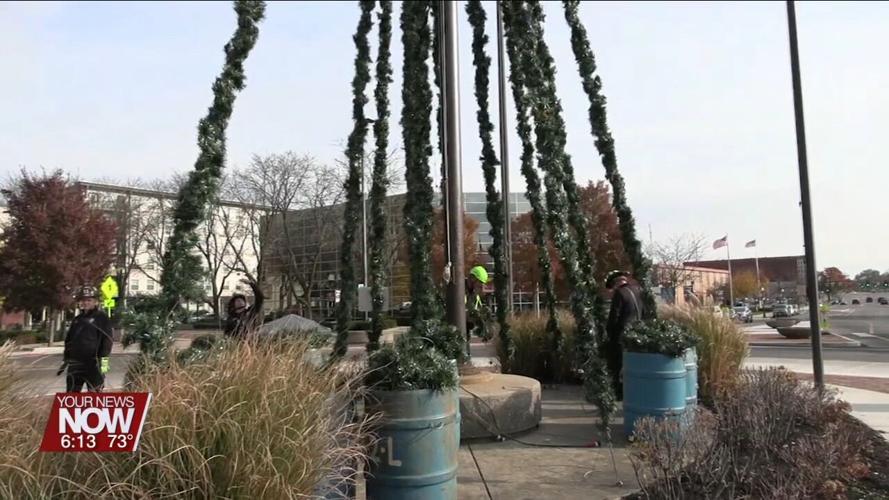 It's beginning to look a lot like Christmas as preparations are underway for "Flip the Switch" event