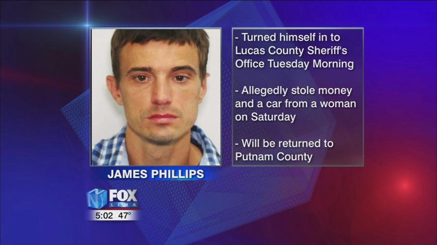 Man wanted for robbery in Putnam County turns himself in